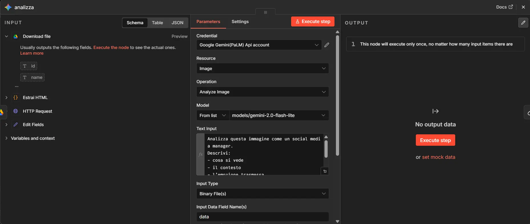 Dashboard analytics